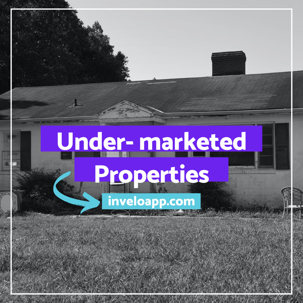 Beyond the Obvious Explore Undermarketed Real Estate Opportunities with Invelo's Innovative Tools